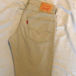 Men’s Levi’s Khaki Jeans